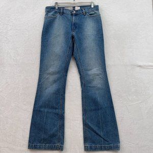 Vintage GAP Jeans Womens 8 Blue Light Wash Long And Lean Bootcut Y2K